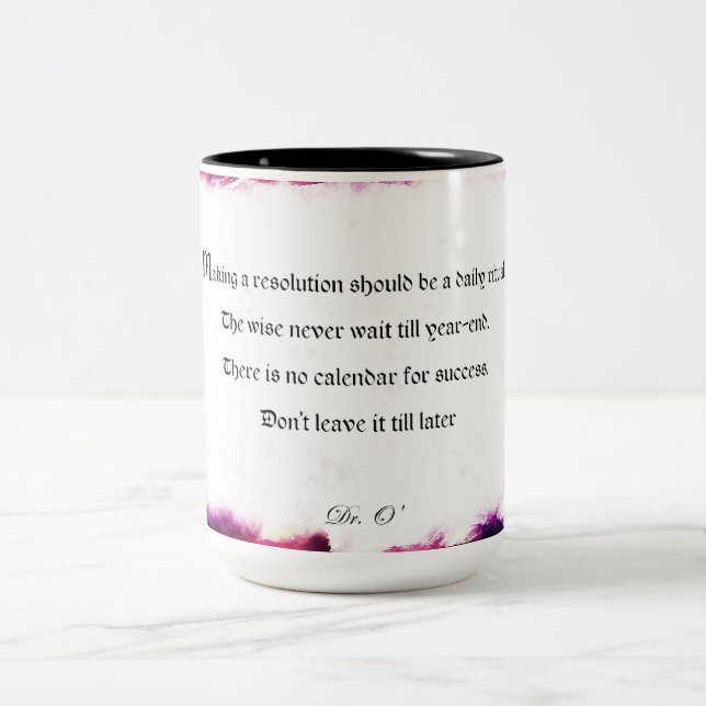 Taza Bicolor Resoluciones - Mug (Centro)
