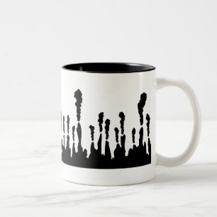 Taza Bicolor Respiradero hidrotérmico de alta mar