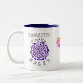 Taza Bicolor Respirar el foco