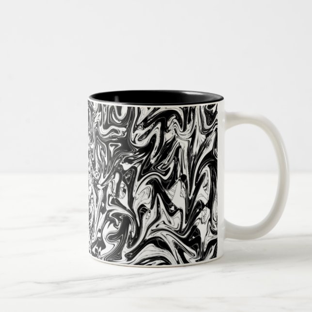 Taza Bicolor Resumen de Swirl (Derecha)