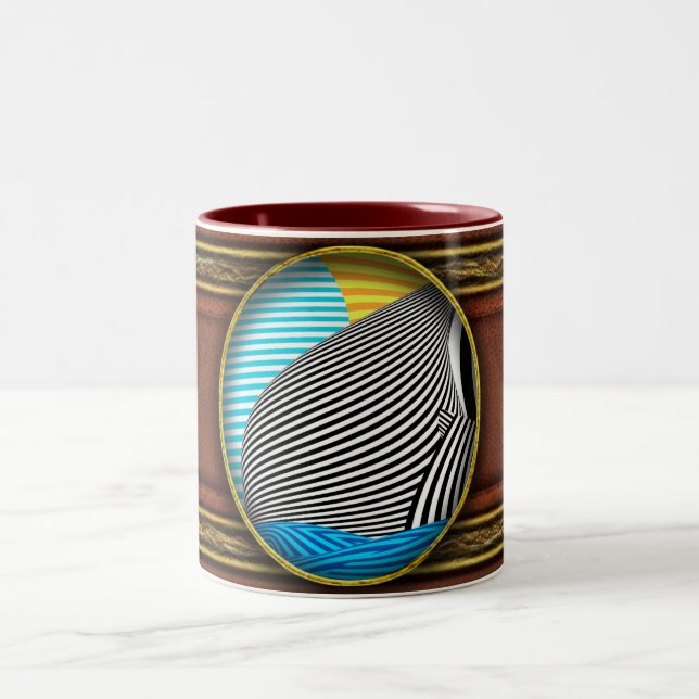Taza Bicolor Resumen - Navegando (Centro)