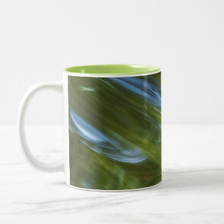 Taza Bicolor Resumen verde