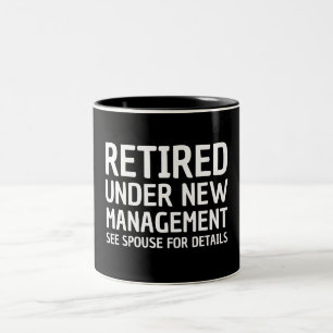 Taza Bicolor Retirado bajo la nueva dirección consulte a su cón