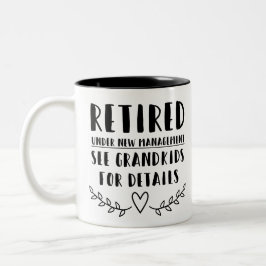 Taza Bicolor Retirado Bajo Nueva Gestión