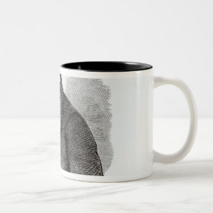 Taza Bicolor Retrato de Feargus O'Connor