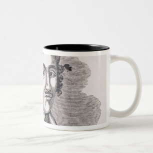 Taza Bicolor Retrato de Juan Winthrop
