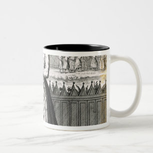 Taza Bicolor Retrato de Sjah Dijhaan