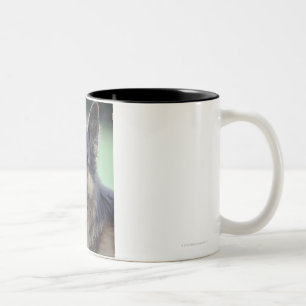 Taza Bicolor Retrato del alemán Sheppard