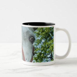 Taza Bicolor Retrato del caballo