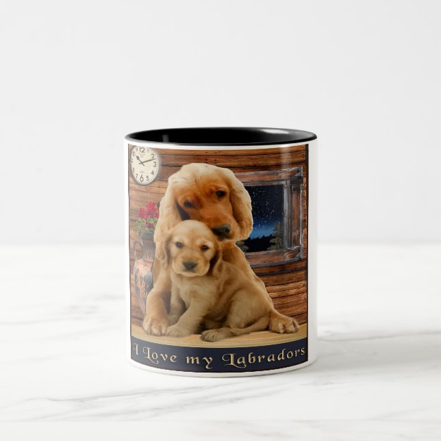 Taza Bicolor Retriever de Labrador (Centro)