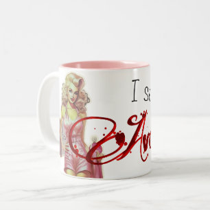 Taza Bicolor Retro Avon