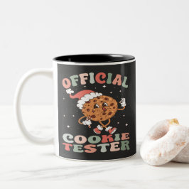Taza Bicolor Retro de prueba de cookies oficial