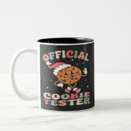 Taza Bicolor Retro de prueba de cookies oficial