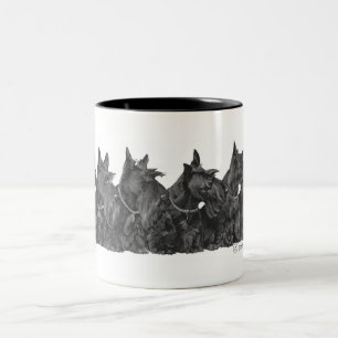 Taza Bicolor Reunión de Terriers Escoceses