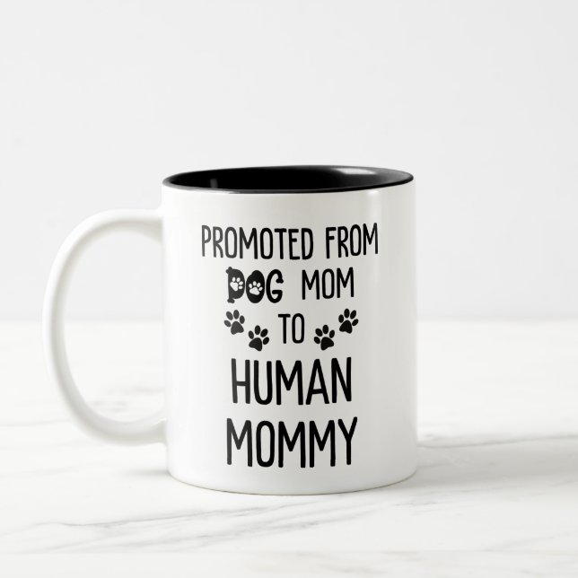 Taza Bicolor Revelación del embarazo (Izquierda)