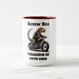 Taza Bicolor Revvin'Rex Dinosaur
