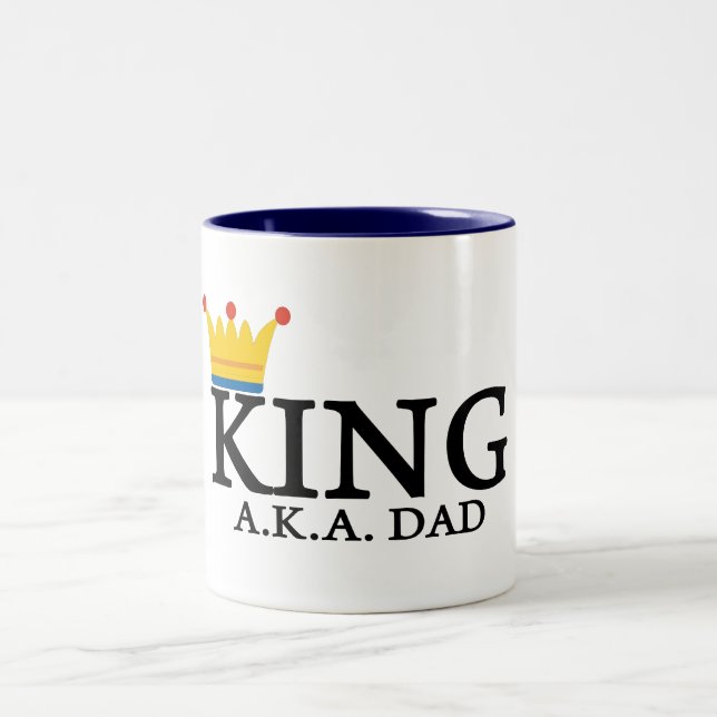 TAZA BICOLOR REY A.K.A. DAD (Centro)