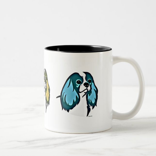 Taza Bicolor Rey arrogante Charles Mug (Derecha)