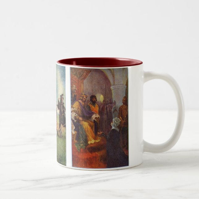 Taza Bicolor Rey Arthur Mug (Derecha)