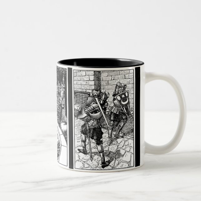 Taza Bicolor Rey Arturo Mug (Derecha)