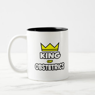 Taza Bicolor Rey de Obstetricia