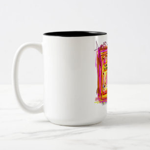 Taza Bicolor Rey del Pop