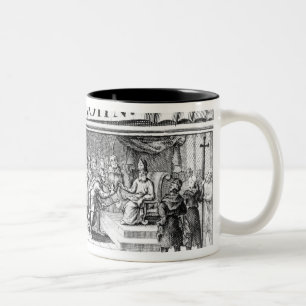 Taza Bicolor Rey Juan entrega su corona