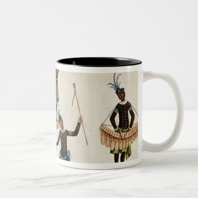 Taza Bicolor Rey y su habitación (Derecha)