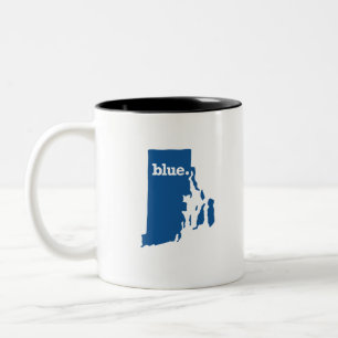 TAZA BICOLOR RHODE ISLAND ESTADO AZUL