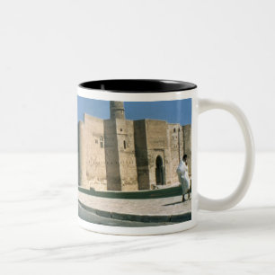 Taza Bicolor Ribat de Monastir construyó durante el reinado de