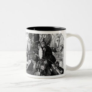Taza Bicolor Richard III en la batalla de Bosworth en 1485