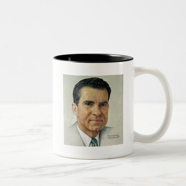 Taza Bicolor Richard Milhouse Nixon (Derecha)