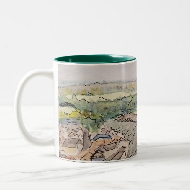 Taza Bicolor Richmond Castle Mug (Izquierda)