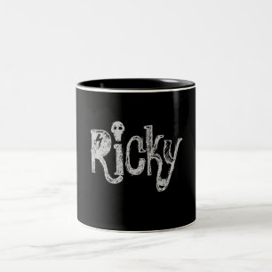 Taza Bicolor Ricky-Nombre-Taza-Rockin'