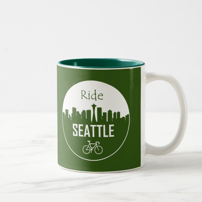 Taza Bicolor Ride Seattle (Derecha)