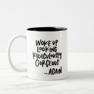 Taza Bicolor Ridículamente espléndido café de dos tonos