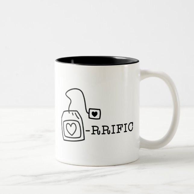 Taza Bicolor Rífico de té (Derecha)