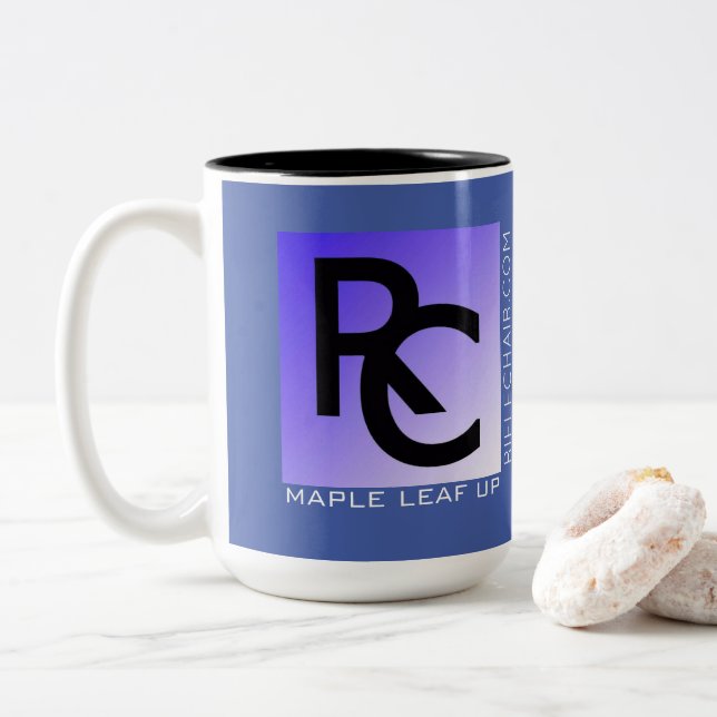 TAZA BICOLOR RIFLECHAIR MUG (Con donut)