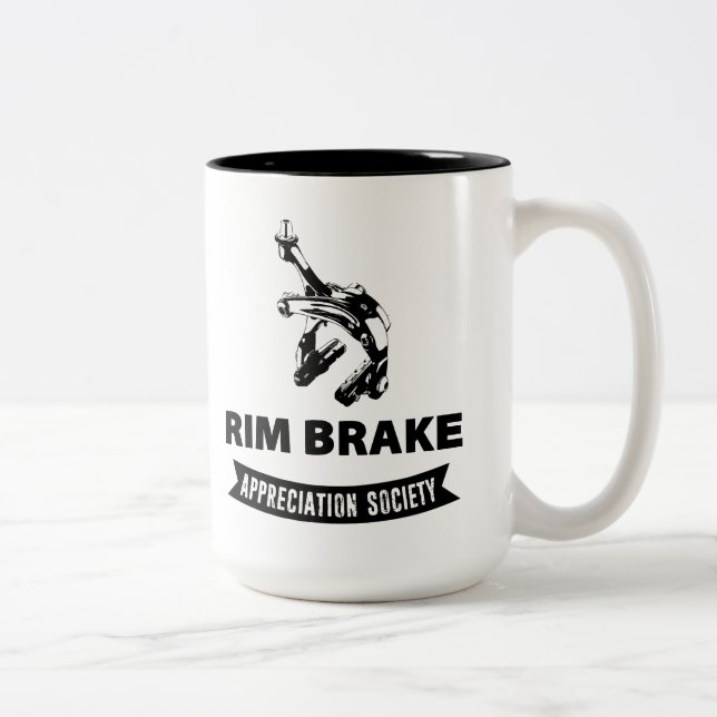 Taza Bicolor Rim Brake Apreciation Society (Derecha)