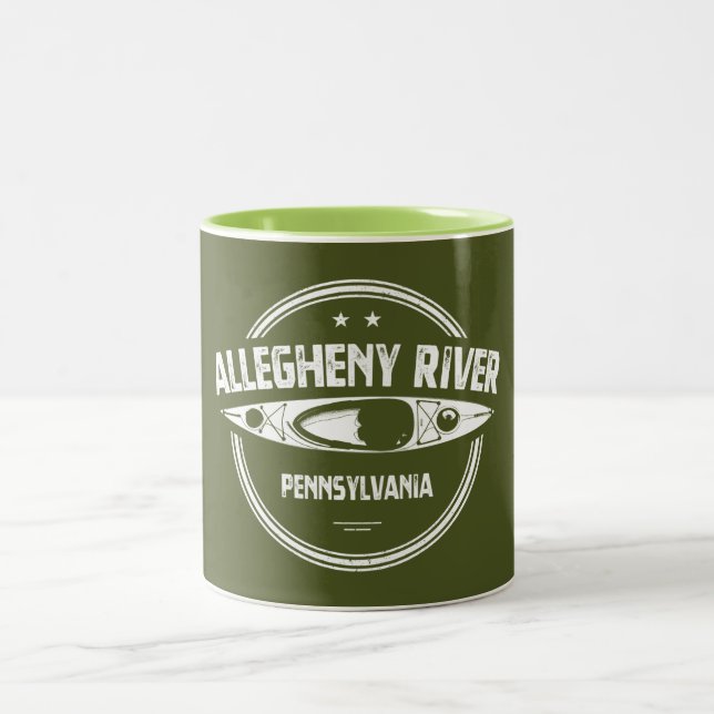 Taza Bicolor Río Allegheny, Pensilvania (Centro)