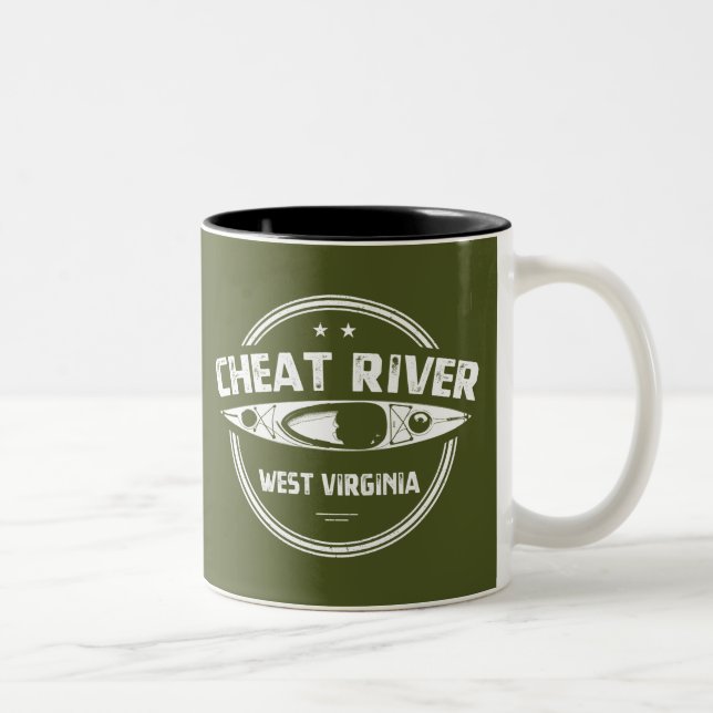 Taza Bicolor Río Cheat, Virginia Occidental (Derecha)