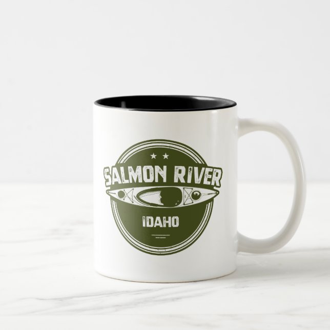 Taza Bicolor Río Salmon Idaho (Derecha)