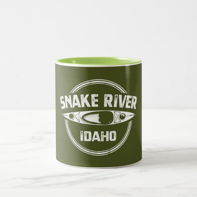 Taza Bicolor Río Serpiente Idaho (Centro)