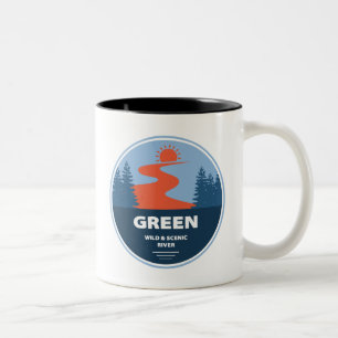 Taza Bicolor Río Verde Nacional Scenic y bajo el título de prot
