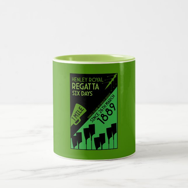 Taza Bicolor Ríos británicos Thames Regatta (Centro)