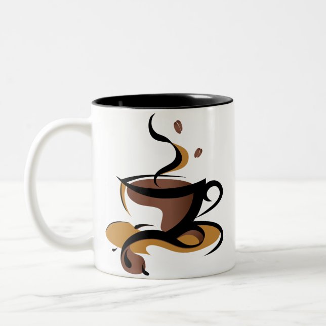 Taza Bicolor Rise & Shine Coffee Mug (Izquierda)