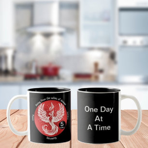 Taza Bicolor Rising Phoenix - hito en el regalo de recuperación