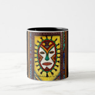 Taza Bicolor Ritmos detrás de la máscara