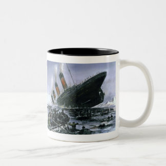 Taza Bicolor RMS de hundimiento titánico