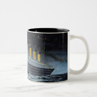 Taza Bicolor RMS titánico
